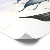 Een spoor van sterren door schemering poster (Hoek)