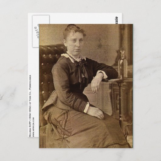 Een sprankje suiker helpt het medicijn omlaag te k briefkaart (Voorkant / Achterkant)