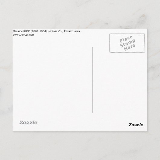 Een sprankje suiker helpt het medicijn omlaag te k briefkaart (Achterkant)