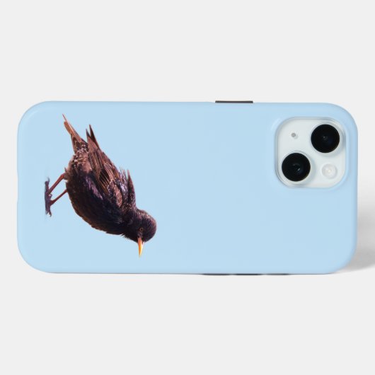 Een spreeuw  Case-Mate iPhone case (Achterkant (horizontaal))