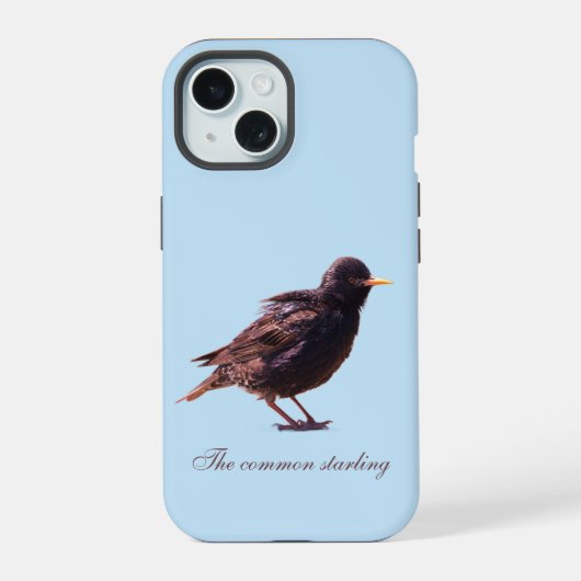 Een spreeuw  iPhone 15 case (Achterkant)