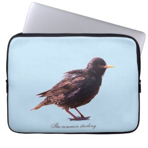 Een spreeuw laptop sleeve