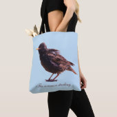 Een spreeuw  tote bag (Dichtbij)