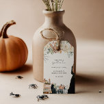 Een spreuk | Halloween-Vrijgezellenfeest Cadeaulabel<br><div class="desc">Voeg een speciale dank u aan uw vrijgezellenfeest gunsten met onze gepersonaliseerde huwelijkscadeau labels. Eenvoudig maar elegant deze design zijn ideaal voor elk feest. Voor veel bruiden komt Halloween niet slechts één keer per jaar; het is een totale gemoedstoestand. Daarom is het gooien van een onvergetelijk Halloween-vrijgezellenfeest een must voor...</div>