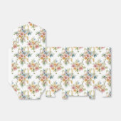 Een Spring Floral Moederdag Party Gift Box Bedankdoosjes (Uitgevouwen)