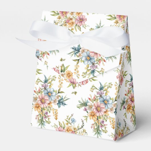 Een Spring Floral Moederdag Party Gift Box Bedankdoosjes (Voorkant Zijde)