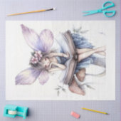 Een Spring-y Fairy Serie Ontwerp #7 Tissuepapier (Craft)