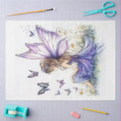 Een Spring-y Fairy Serie Ontwerp #8 Tissuepapier (Craft)