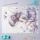 Een Spring-y Fairy Series Design #1 Tissuepapier (Craft)