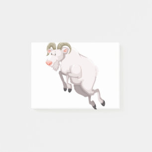 Een springgeit post-it® notes