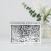 Een springtoeristentoernooi briefkaart (Staand voorkant)