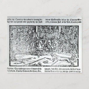 Een springtoeristentoernooi briefkaart