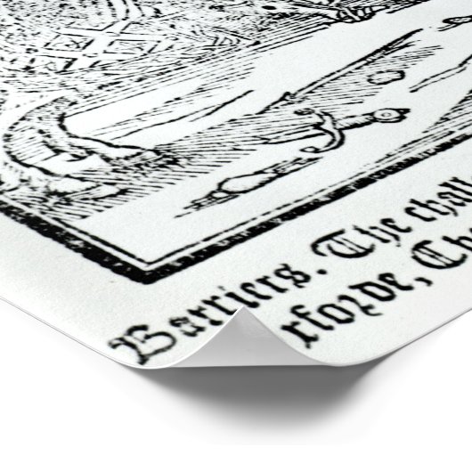 Een springtoeristentoernooi poster (Hoek)