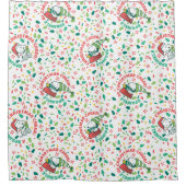 Een Sprinkle of Christmas Cheer Pattern Douchegordijn (Voorkant)