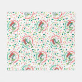 Een Sprinkle of Christmas Cheer Pattern Fleece Deken (Voorkant (Horizontaal))