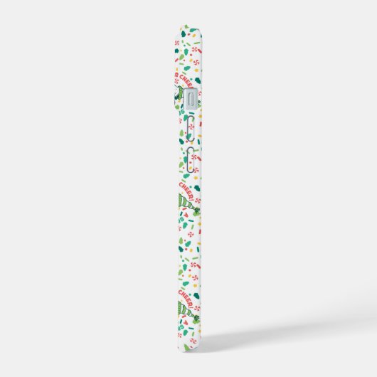 Een Sprinkle of Christmas Cheer Pattern iPhone 15 Case (Linkerkant)