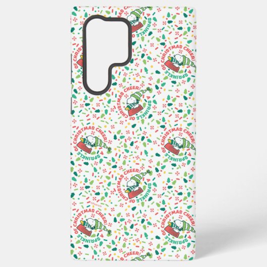 Een Sprinkle of Christmas Cheer Pattern Samsung Galaxy Hoesje (Achterkant)