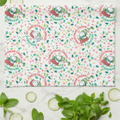 Een Sprinkle of Christmas Cheer Pattern Theedoek (Gevouwen)