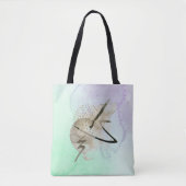Een Sprinkle of Gold Print Tas Schoudertas (Voorkant)