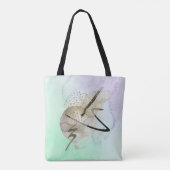 Een Sprinkle of Gold Print Tas Schoudertas (Achterkant)