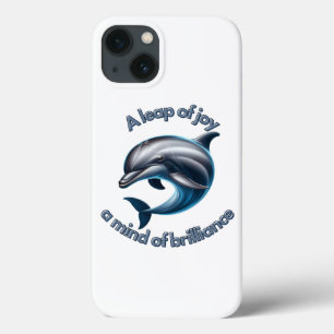 Een sprong van vreugde: het vieren van Dolphin Int Case-Mate iPhone Case