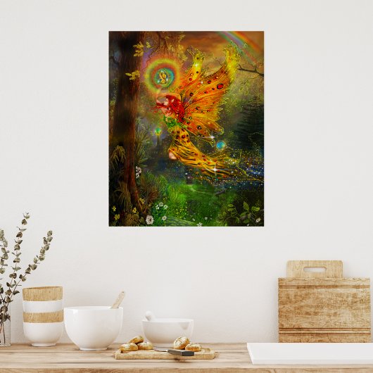 Een sprookje poster (Keuken)