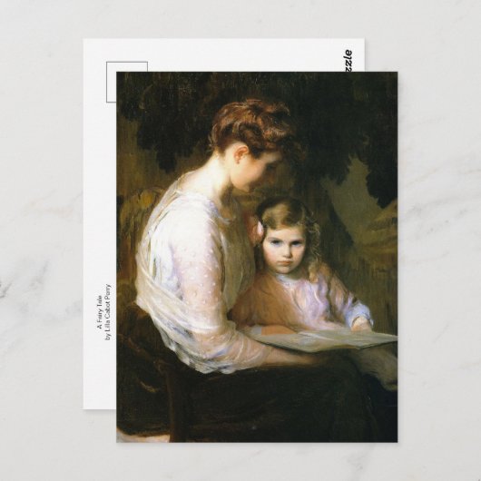 Een sprookje van Lilla Cabot Perry Briefkaart (Voorkant / Achterkant)