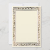 Een sprookjesachtig Bleek geel Baby shower Kaart (Achterkant)