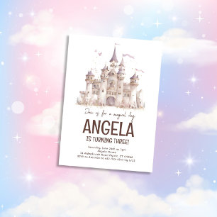 Een sprookjesachtige magische feestdag kaart