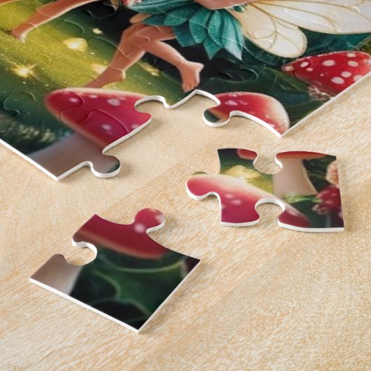 Een sprookjesachtige puzzel legpuzzel (Zijkant)