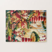 Een sprookjesachtige puzzel legpuzzel (Horizontaal)