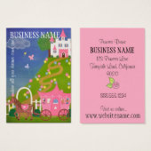 Een sprookjesleven - Hang Labels & Visitekaartjes  (Voorkant /achterkant)