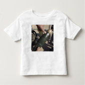 Een squad leider richt aan een vertraging het plaa kinder shirts (Voorkant)