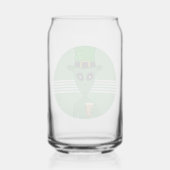 Een St. Patrick's Alien Blikvorm Glas (Achterkant)
