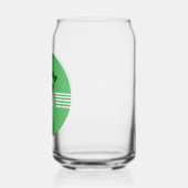Een St. Patrick's Alien Blikvorm Glas (Links)
