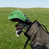 Een St. Patrick's Alien Golfheadcover (Insitu)