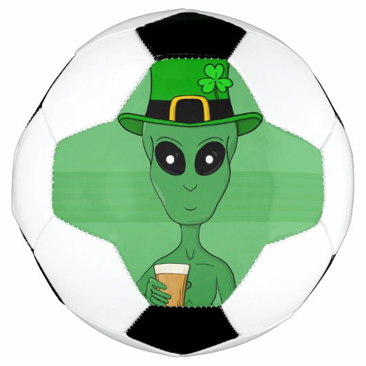 Een St. Patrick's Alien Voetbal (Voorkant)