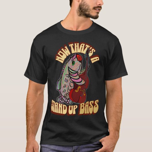 Een Staande Bas T-shirt (Voorkant)