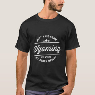 Een staat uit Wyoming waar mijn verhaal begint T-shirt