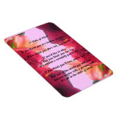 Een staat van Mind Poem Magnet Magneet (Rechterzijde)
