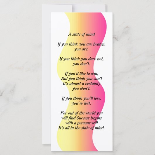 Een staat van Mind Rack Kaarten (Voorkant)