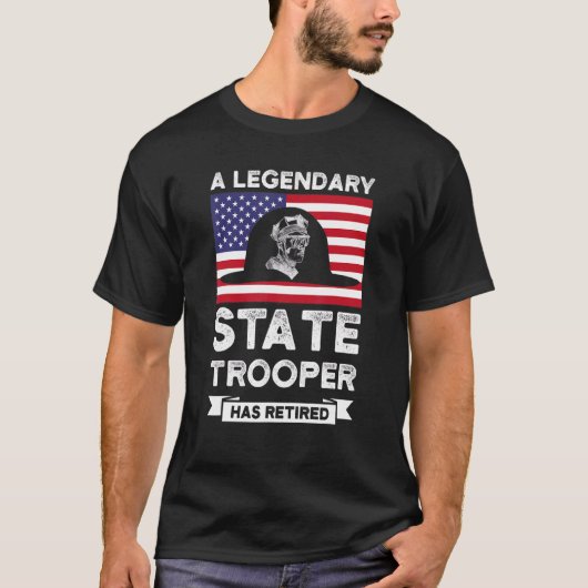 Een staatstroepenmacht in ruste t-shirt (Voorkant)