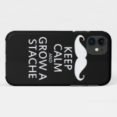 Een Stache kweken Case-Mate iPhone Case (Achterkant (horizontaal))