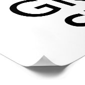 Een Stache kweken Poster (Hoek)