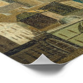 Een stad Fantasy - Amerikaans Poster voor fijne ku (Hoek)