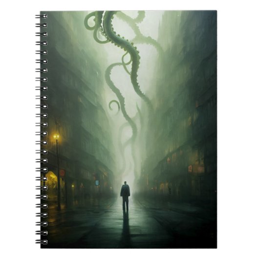 Een stad onder Cthulhu Horror Notitieboek (Voorkant)