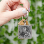 Een stadsdoorgronding sleutelhanger (Hand)
