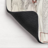 Een stadsjurk uit 'Les Grandes Modes de Paris' Muismat (Hoek)