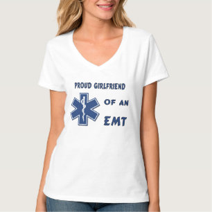 Een standaard EMT-Vriendin T-shirt