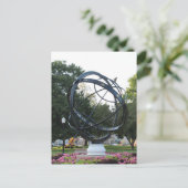 Een standbeeld in Pella Iowa Briefkaart (Staand voorkant)